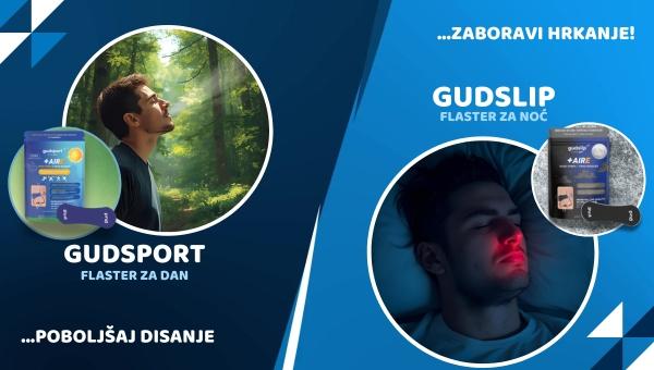 Gudslip flaster za noć
Gudsport flaster za dan