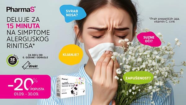 Allivra Pharmas alergija
Allivra alergija popust 20%
allivra popust 20%
alivra popust
alivra kesice za alergiju
alergijski rinitis kesice