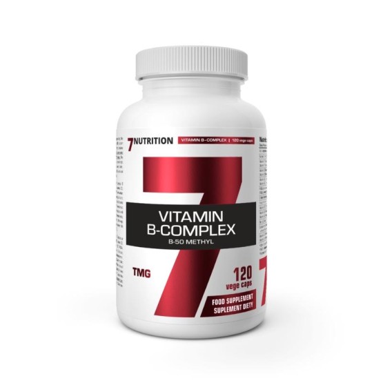 Nutrin B Complex 7NUTRITION B-COMPLEX B50 Methyl 120 kapsula