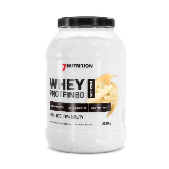 7NUTRITION WHEY PROTEIN 80 White Chocolate  2kg