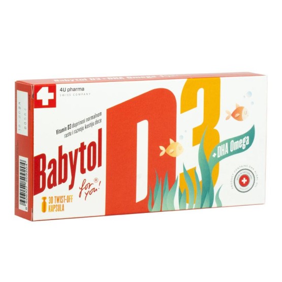 Babytol D3 + DHA Omega 30 kapsula