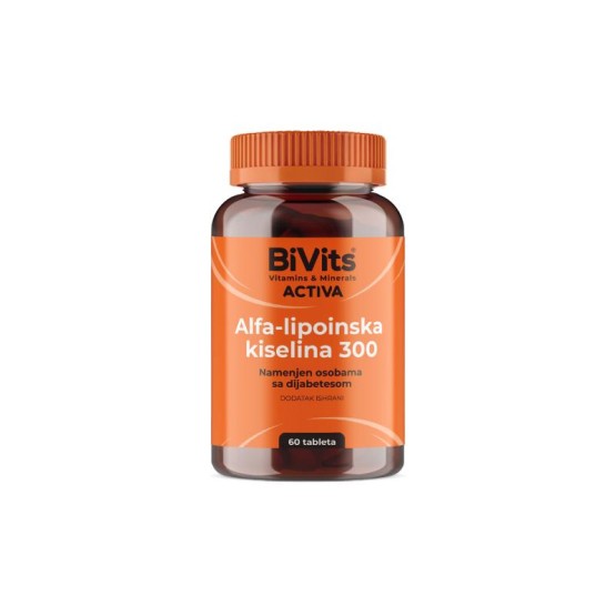 BiVits ACTIVA Alfa lipoinska kiselina 300 60 tableta