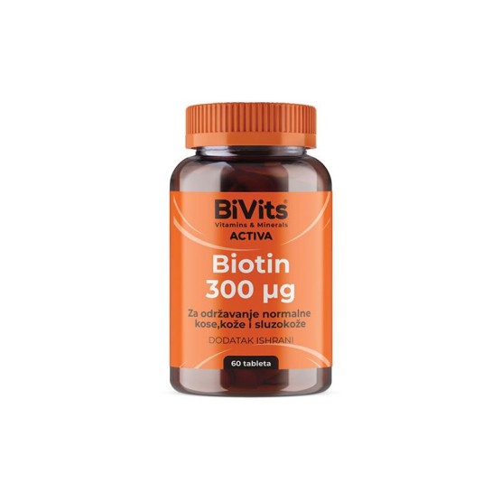 BiVits ACTIVA Biotin 60 tableta