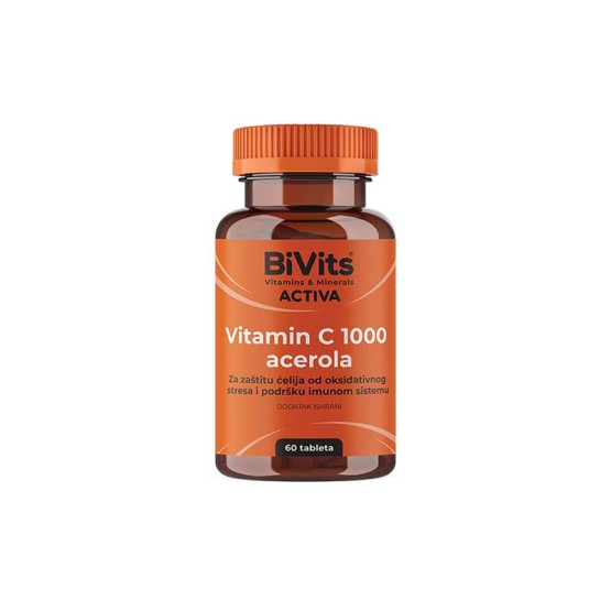 BiVits Activa Vitamin C 1000 Acerola 60 tableta