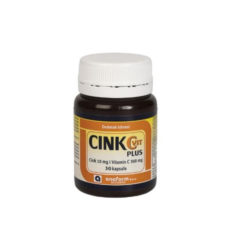 Cink i Vitamin C 30 kapsula