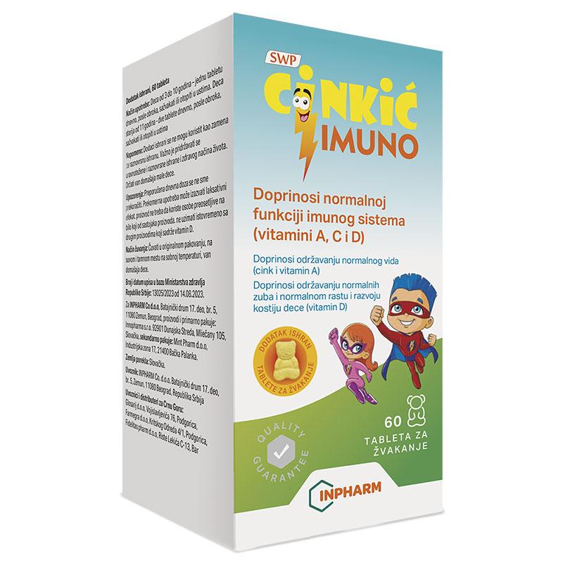 Cinkić Imuno 60 tableta za žvakanje