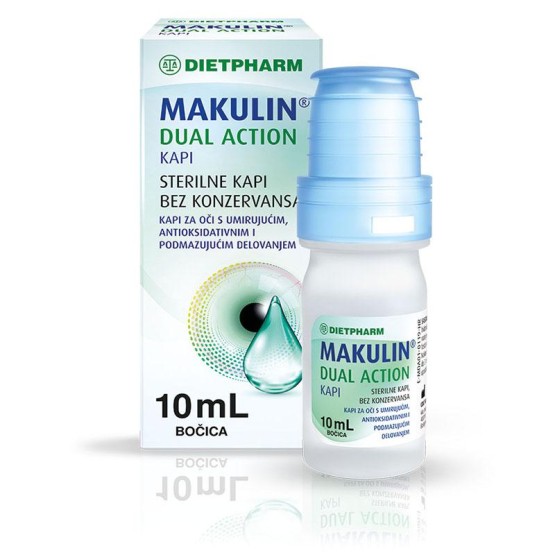 Dietpharm Makulin Dual Action kapi za oči 10ml