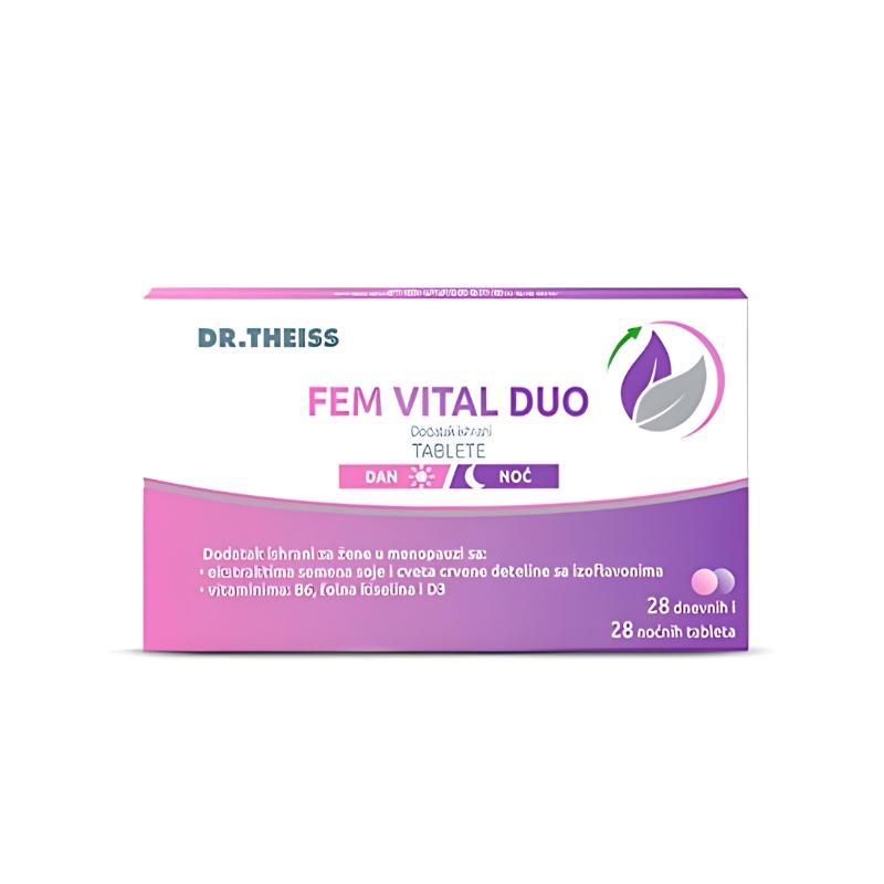 Dr. Theiss Fem Vital duo 28 tableta dan 28 tableta noć