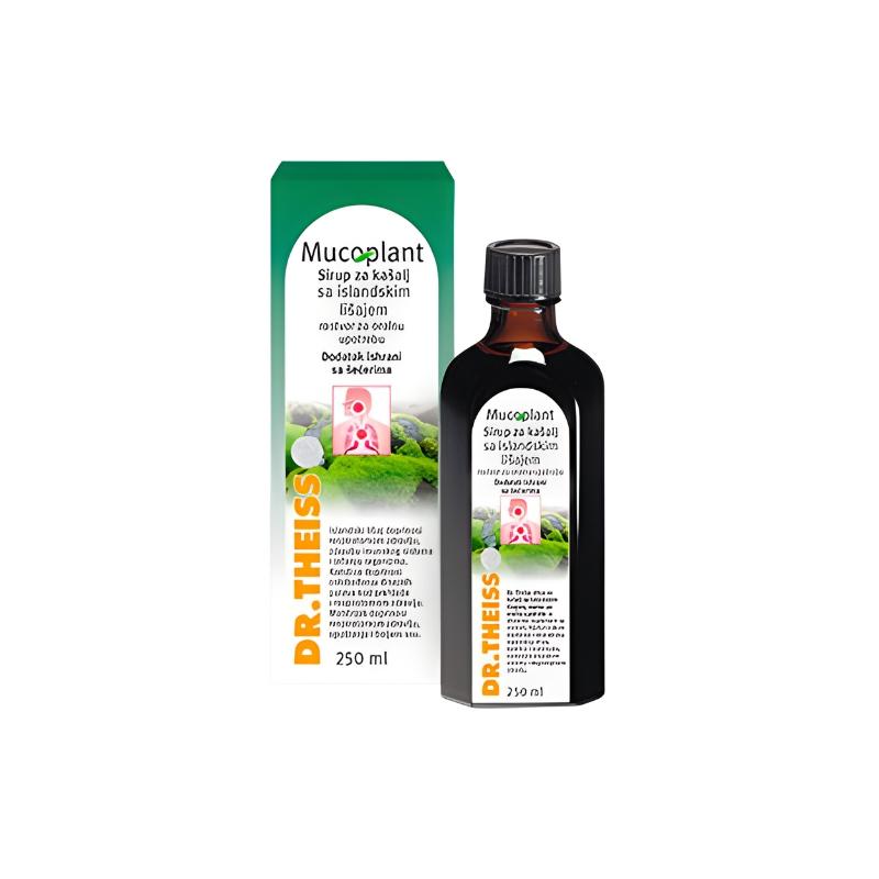 Dr. Theiss Mucoplant sirup za kašalj sa islandskim lišajem 250 ml