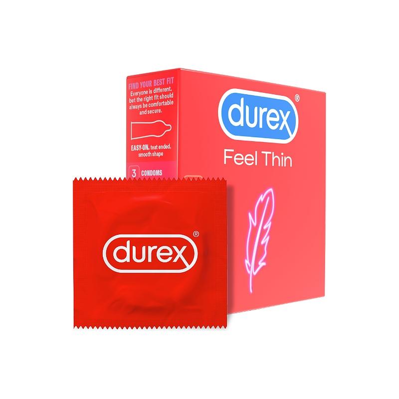 Durex Feel Thin 3 kondoma