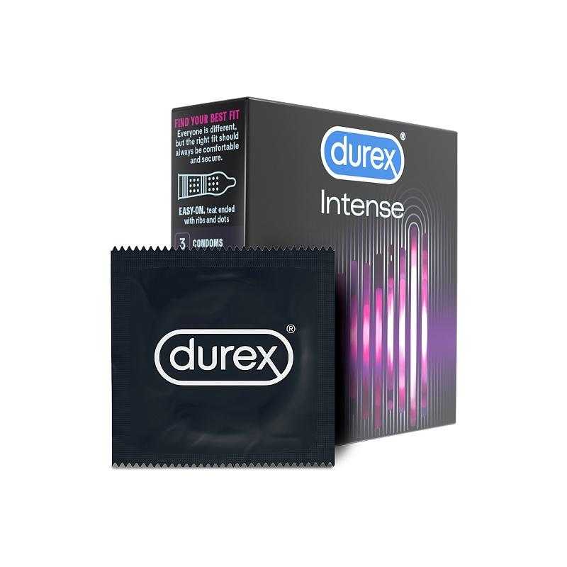 Durex Intense Orgasmic 3 kondoma