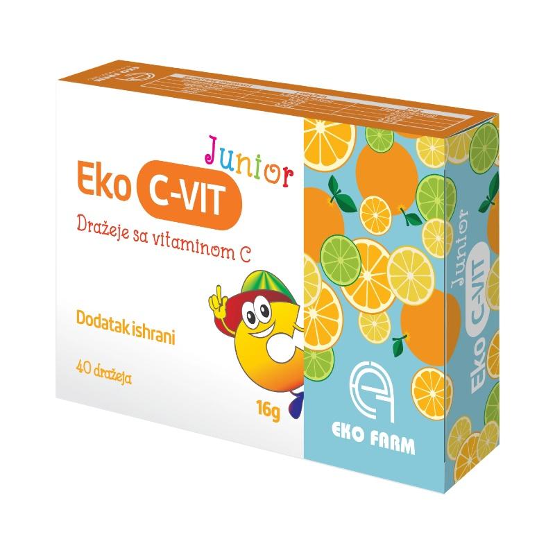 Eko Farm Eko-C-Vit junior 40 dražeja