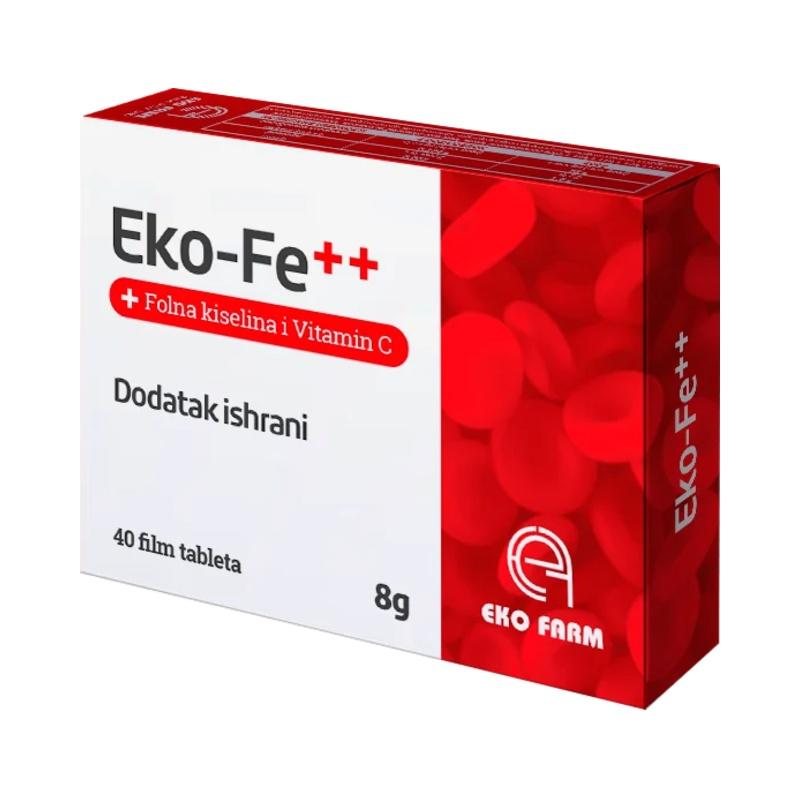 Eko Farm Eko-Fe++ 40 film tableta