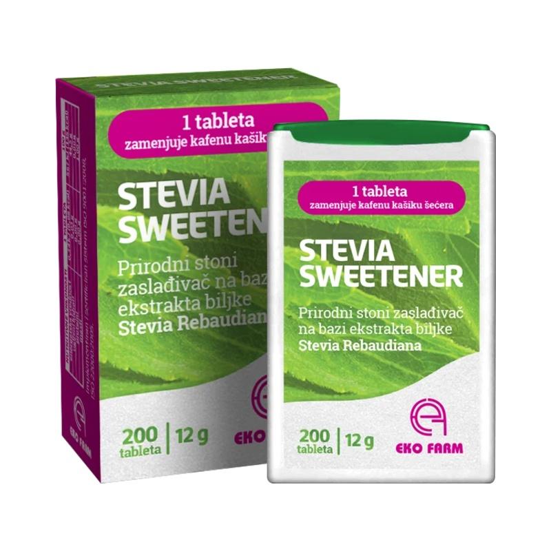 Eko Farm Stevia Sweetener 200 tableta