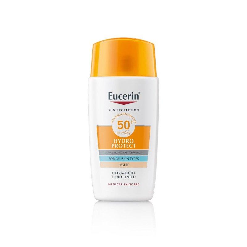 Eucerin Hydro Protect Ultra Light tonirani SPF50 Svetli 50ml