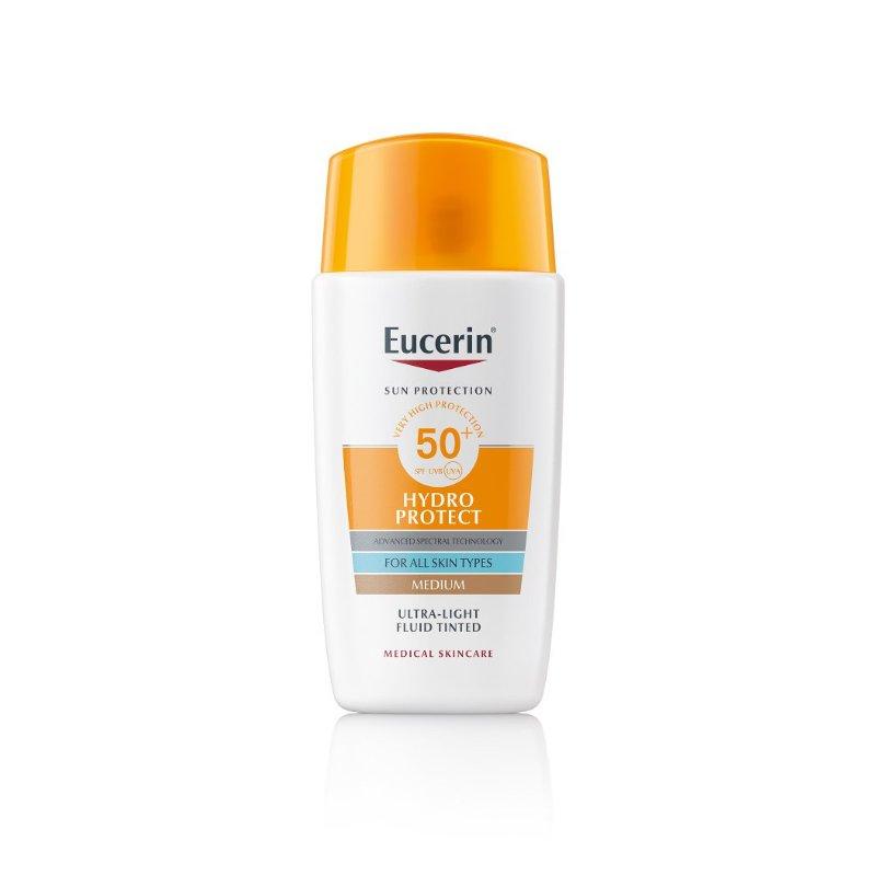 Eucerin Hydro Protect Ultra Light tonirani SPF50 Tamni 50ml