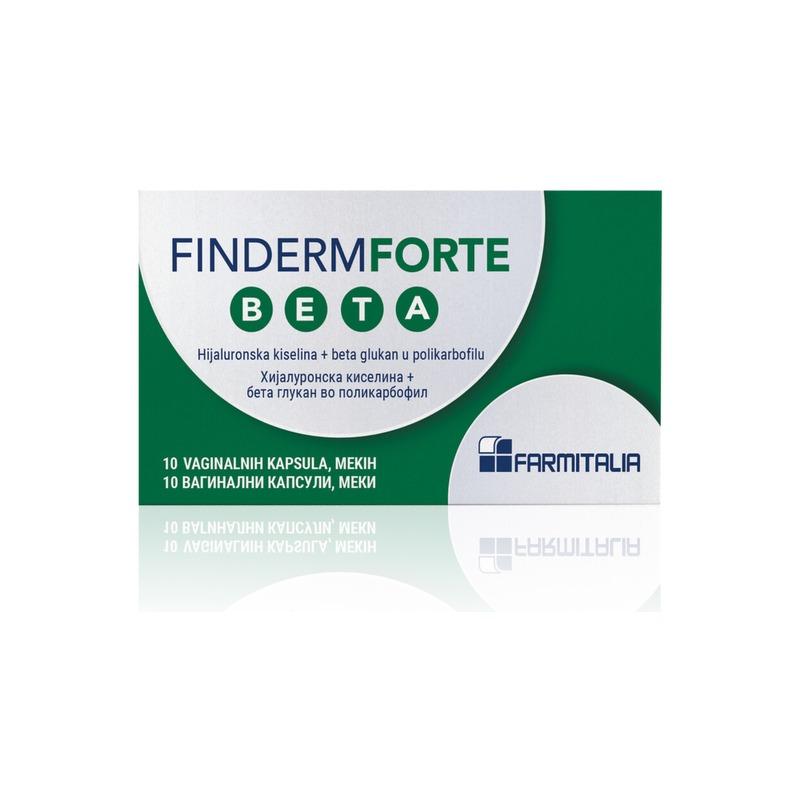 Finderm Forte Beta 10 vaginalnih kapsula