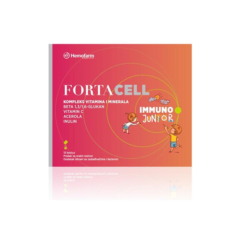 Fortacell Immuno Junior 15 kesica