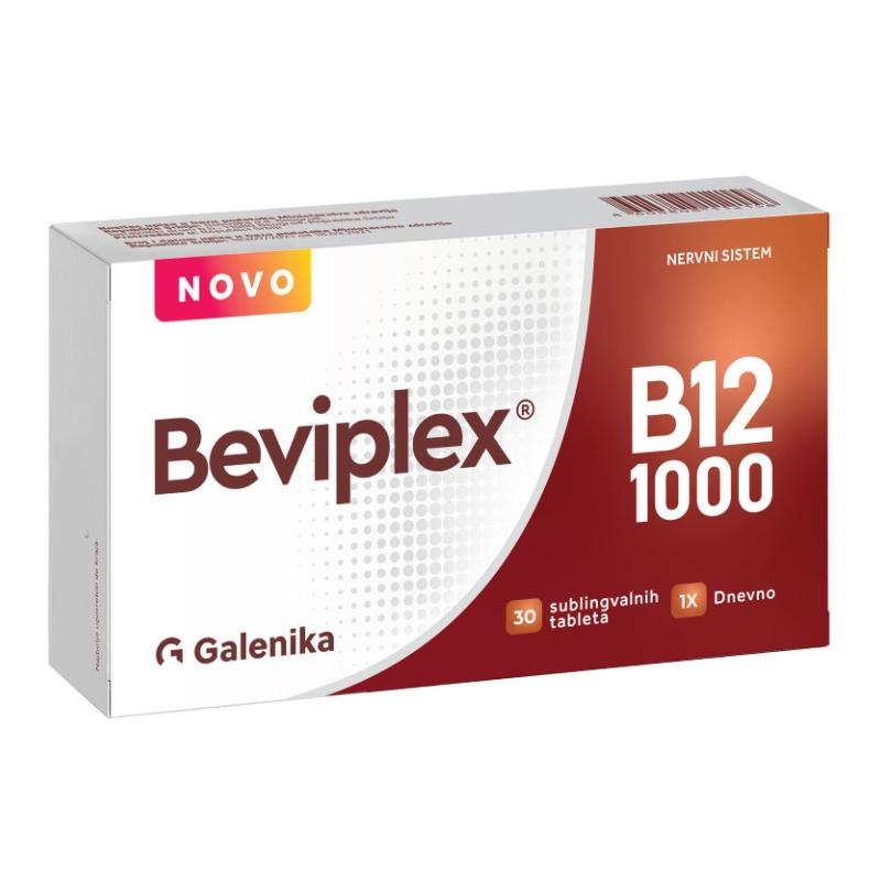Galenika Beviplex B12 1000 30 tableta
