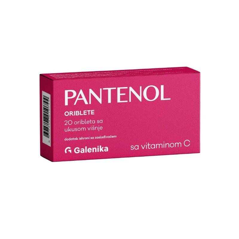 Galenika Pantenol sa vitaminom C - ukus višnje 20 oribleta