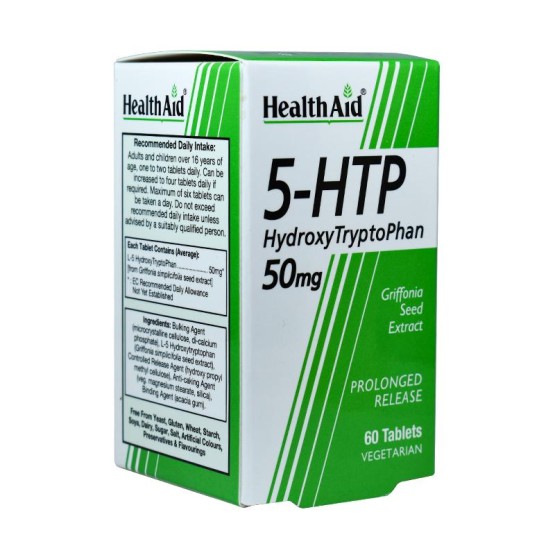 Table For Htp HealthAid 5-HTP 50mg 60 tableta