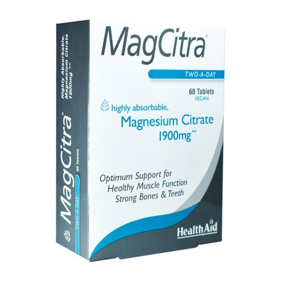 HealthAid MagCitra 1900mg 60 tableta