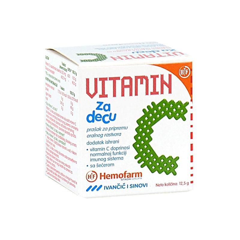 Hemofarm Vitamin C za decu 50mg 25 kesica