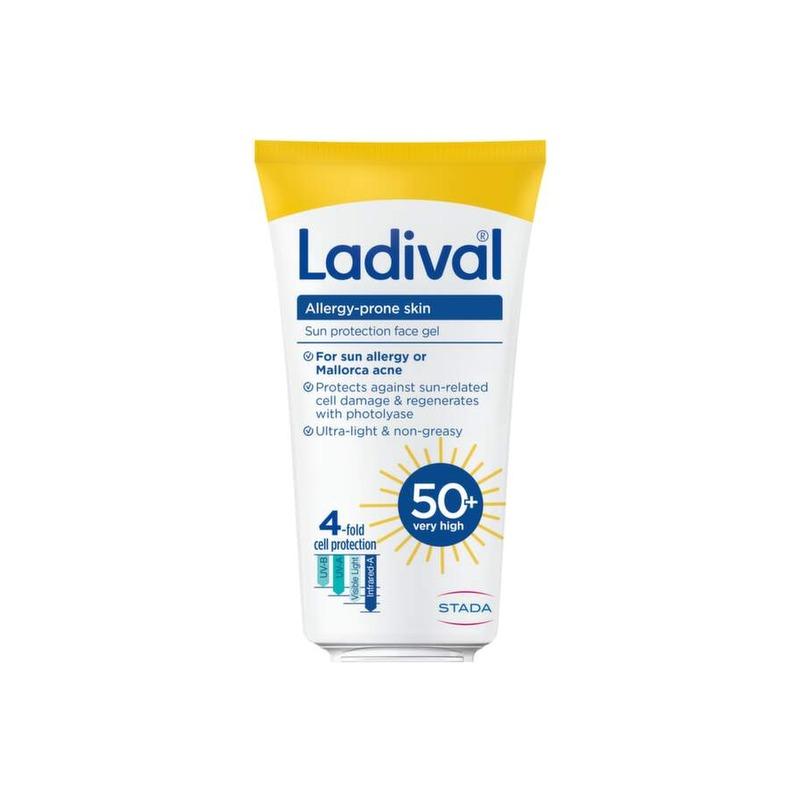 Ladival gel za lice za kožu sklonu alergiji na sunce SPF 50+ 50ml
