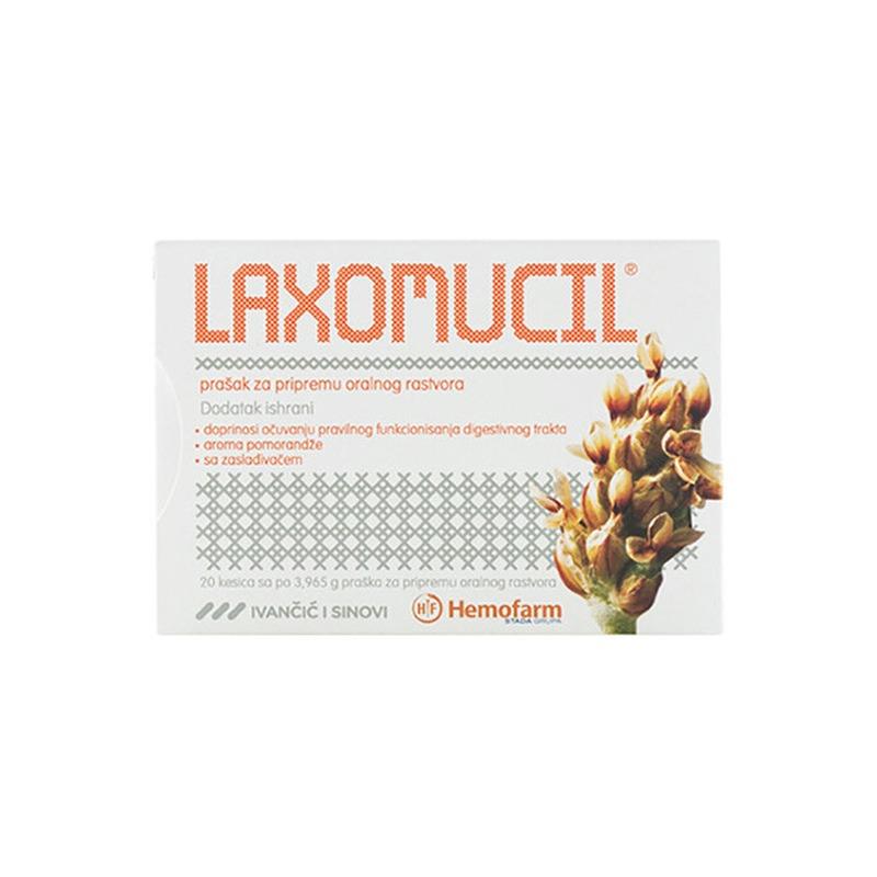 Laxomucil prašak za oralni rastvor 20 kesica