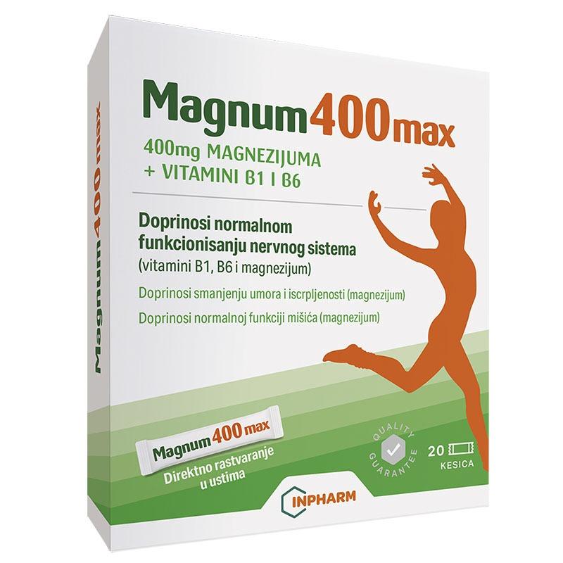 Magnum 400 MAX 20 kesica