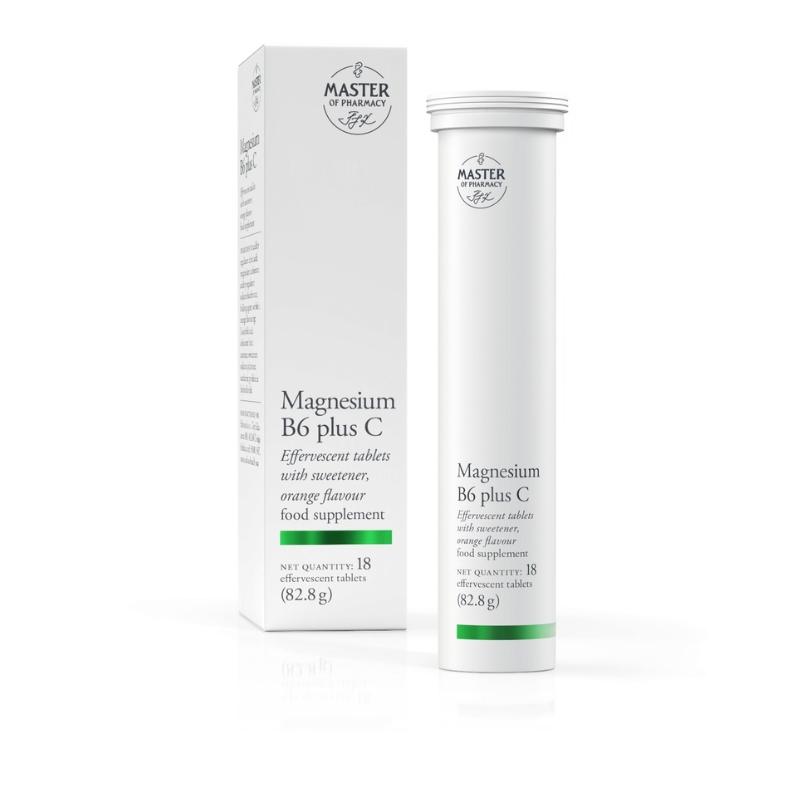 Master of Pharmacy Magnezijum B6 plus C 18 šumećih tableta