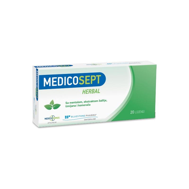 Medico Domus Medicosept Herbal 20 lozengi