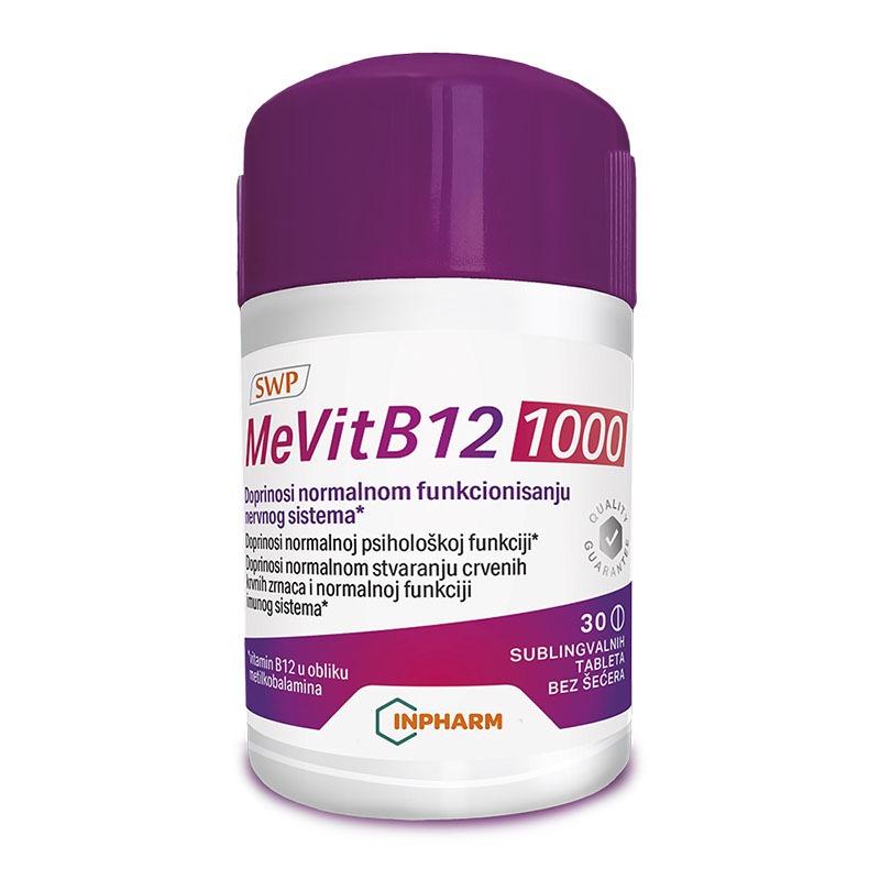 MeVit B12 1000mg 30 tableta