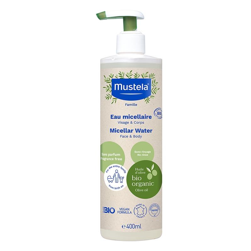 MUSTELA BioOrganic micelarna voda 400ml