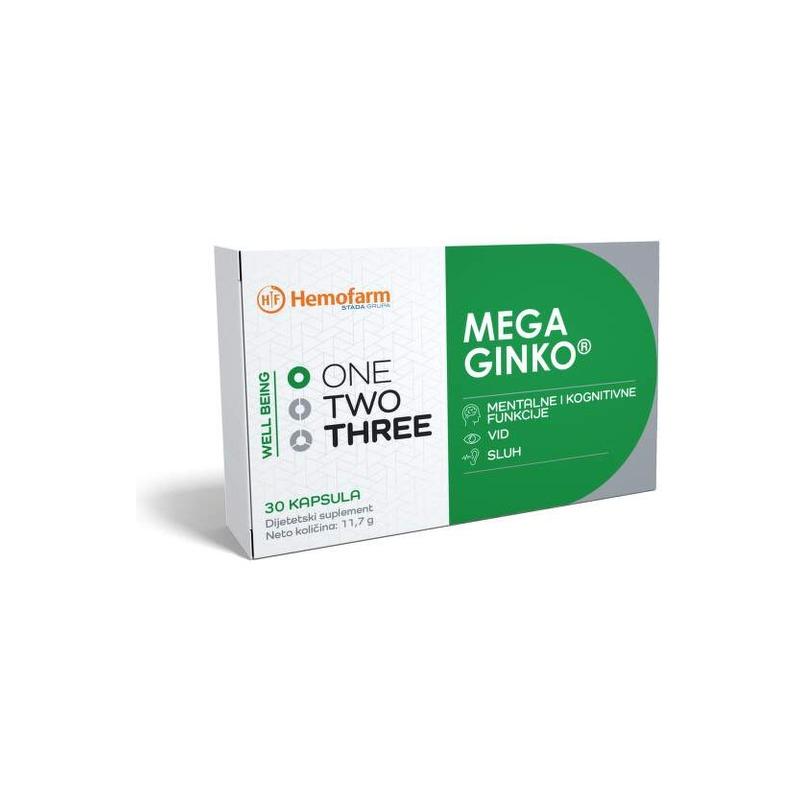 One Two Three Mega Ginko 30 kapsula