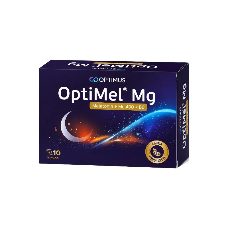 Optimel Mg melatonin + magnezijum + B6 10 kesica