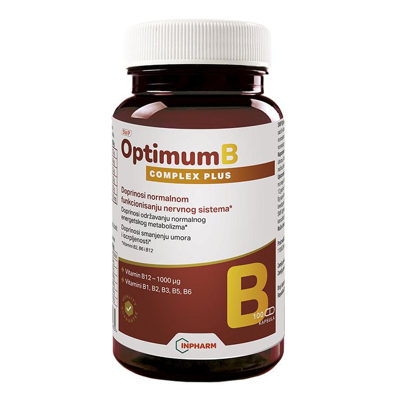 Optimum B Complex Plus 100 kapsula