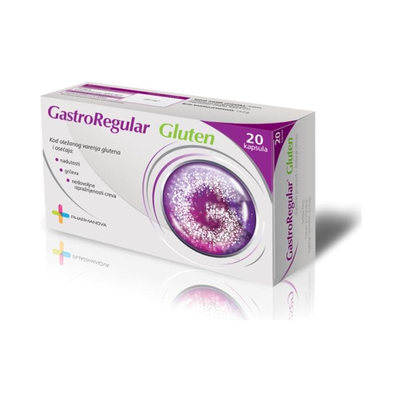 Pharmanova GastroRegular Gluten 20 kapsula