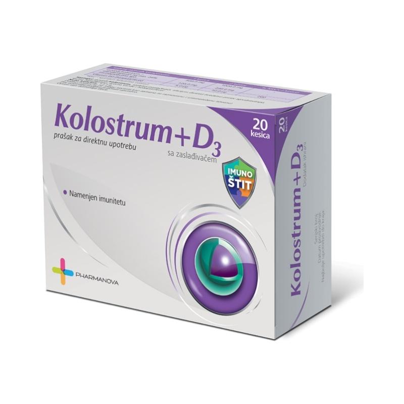 Pharmanova Kolostrum + D3 prašak 20 kesica