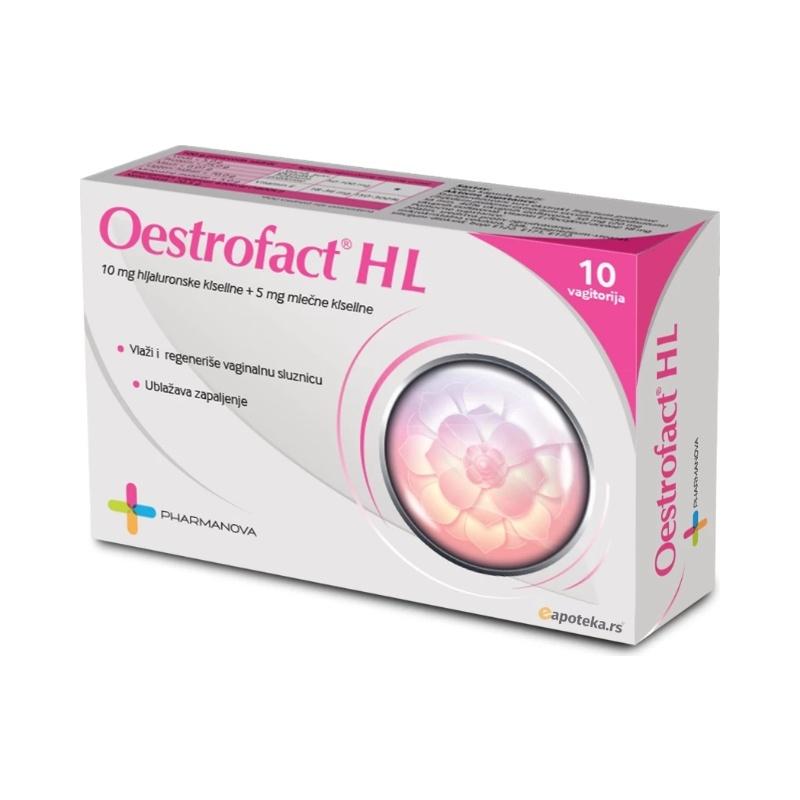 Pharmanova Oestrofact HL 10 vagitorija