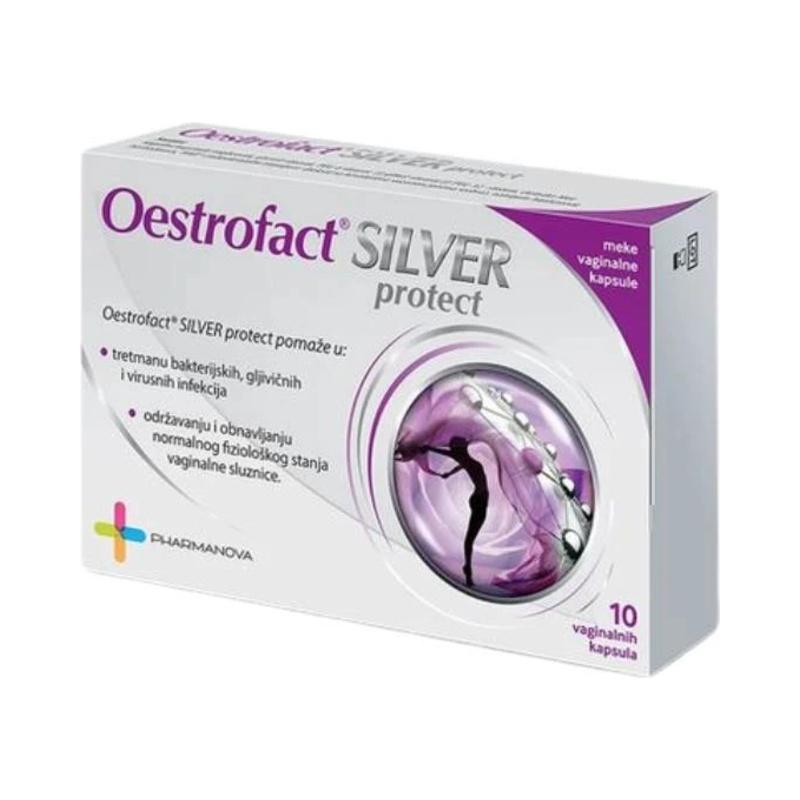Pharmanova Oestrofact SILVER protect 10 meke vaginalne kapsule