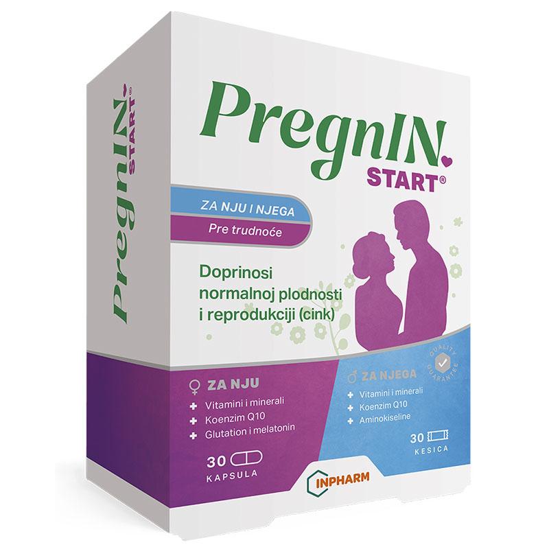 PregnIN Start 30 kapsula + 30 kesica