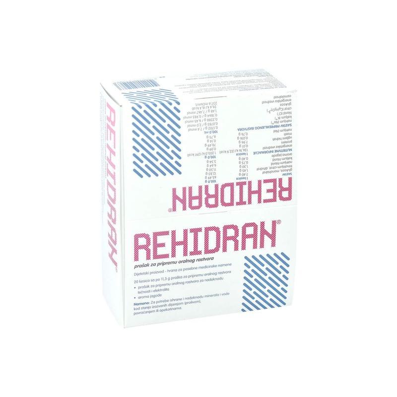 Rehidran prašak 20 kesica