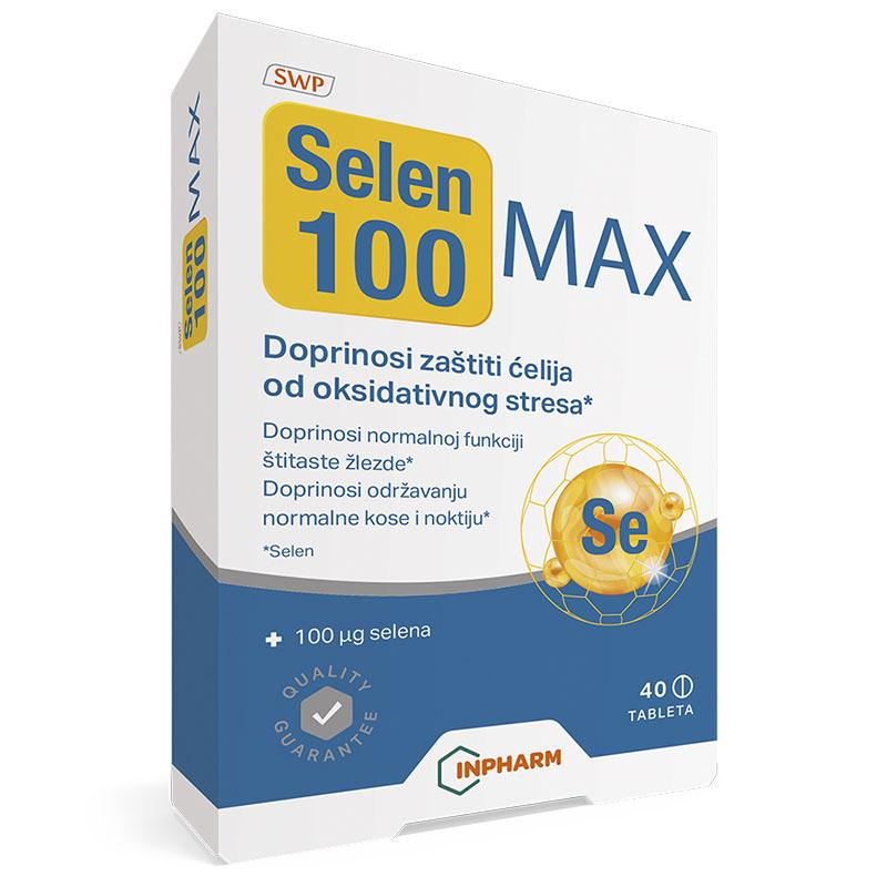 Selen 100 MAX 40 tableta