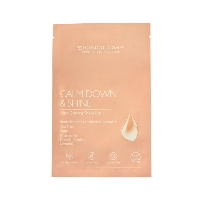 Skinology Calm Down & Shine sheet maska 1 kom