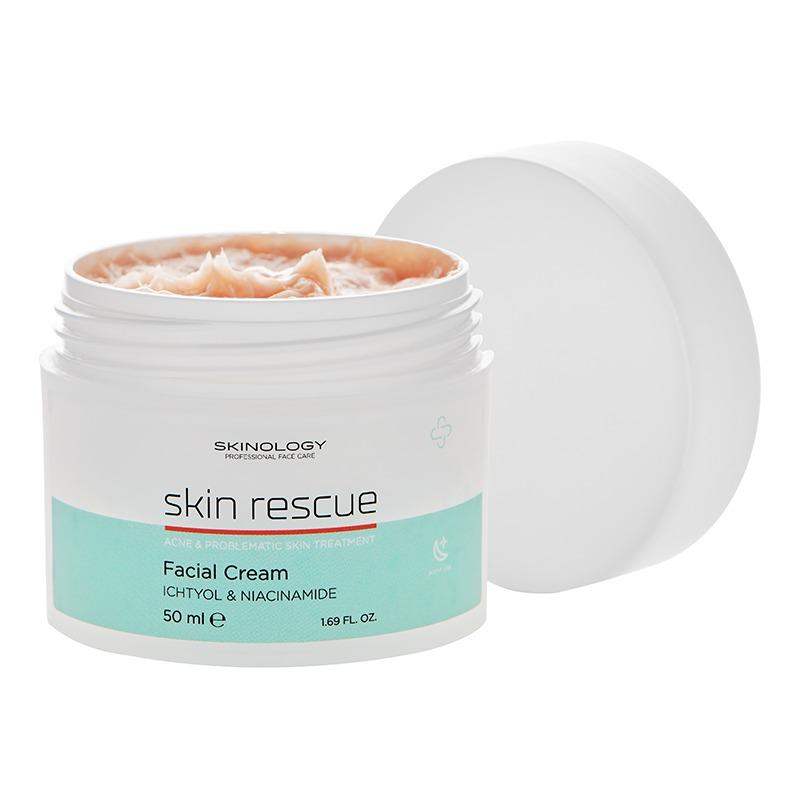 Skinology Noćna krema za lice sa ihtiolom 50ml