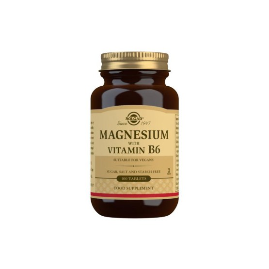 Solgar Magnezijum sa Vitaminom B6  100 tableta