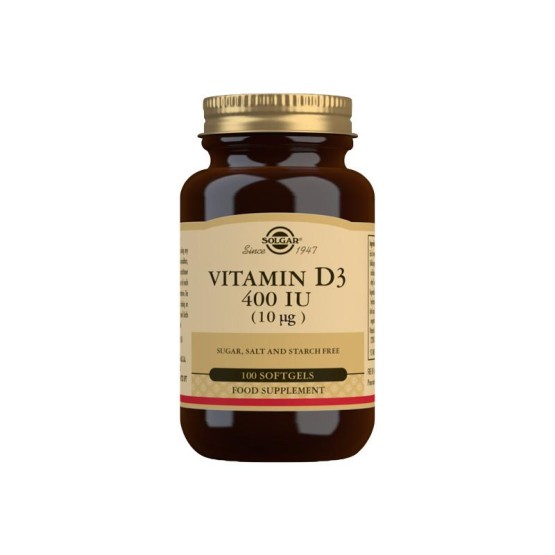 Solgar Vitamin D3 10 mcg (400 IJ) 100 kapsula