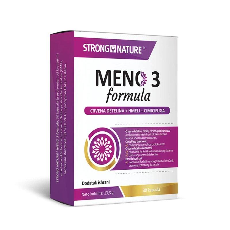 Strong Nature MENO 3 formula 30 kapsula