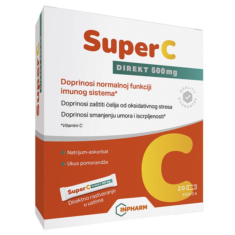 Super C Direkt 500 mg 20 kesica